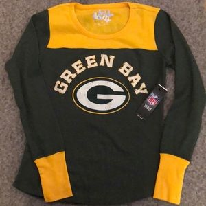 Brand new Green Bay Packers long sleeve shirt
